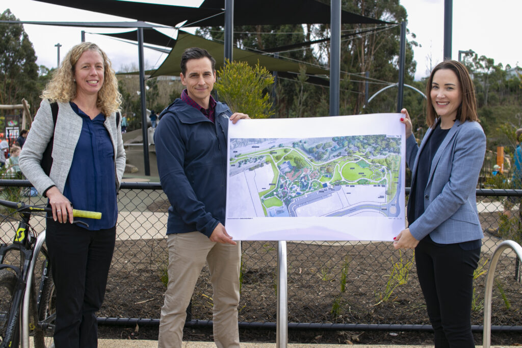 Amanda Midgley, Jim Preece and Jo Westwood